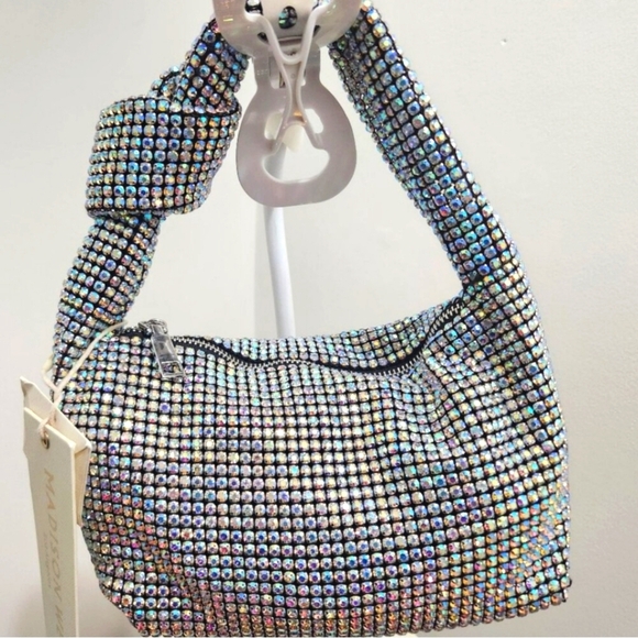 Madison West Handbags - ❄️❄️ NWT Madison West Bring On The Bling Bag Crystal Rhinestone